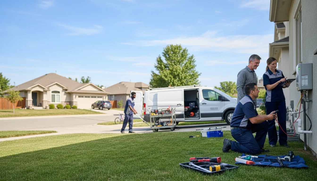 Tankless water heater service in Orleans, VT
